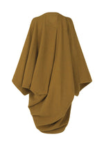 A detail shot of the 132 5. ISSEY MIYAKE DRAPE COAT coat.