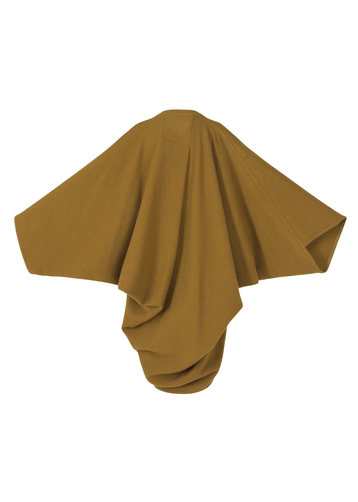 A detail shot of the 132 5. ISSEY MIYAKE DRAPE COAT coat.