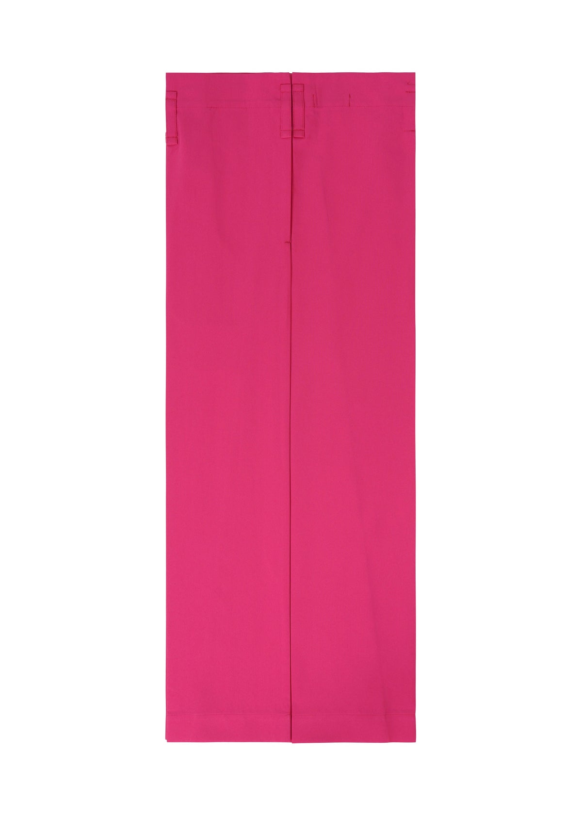 A detail shot of the 132 5. ISSEY MIYAKE FLAT SQUARE BOTTOMS trousers.