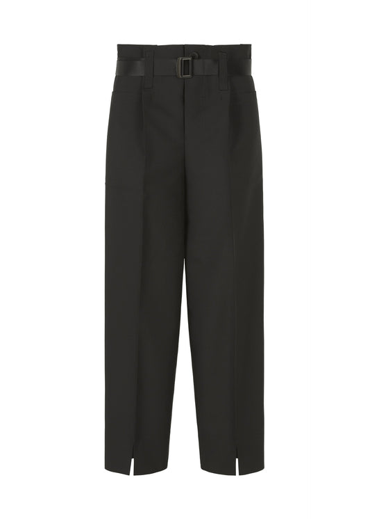 A product shot of the 132 5. ISSEY MIYAKE 132 5. FLAT 1 trousers in black (15).