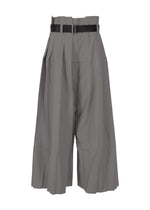 A product shot of the 132 5. ISSEY MIYAKE NO.3 trousers in dark grey (16).