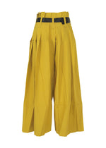 A detail shot of the 132 5. ISSEY MIYAKE NO.3 trousers.