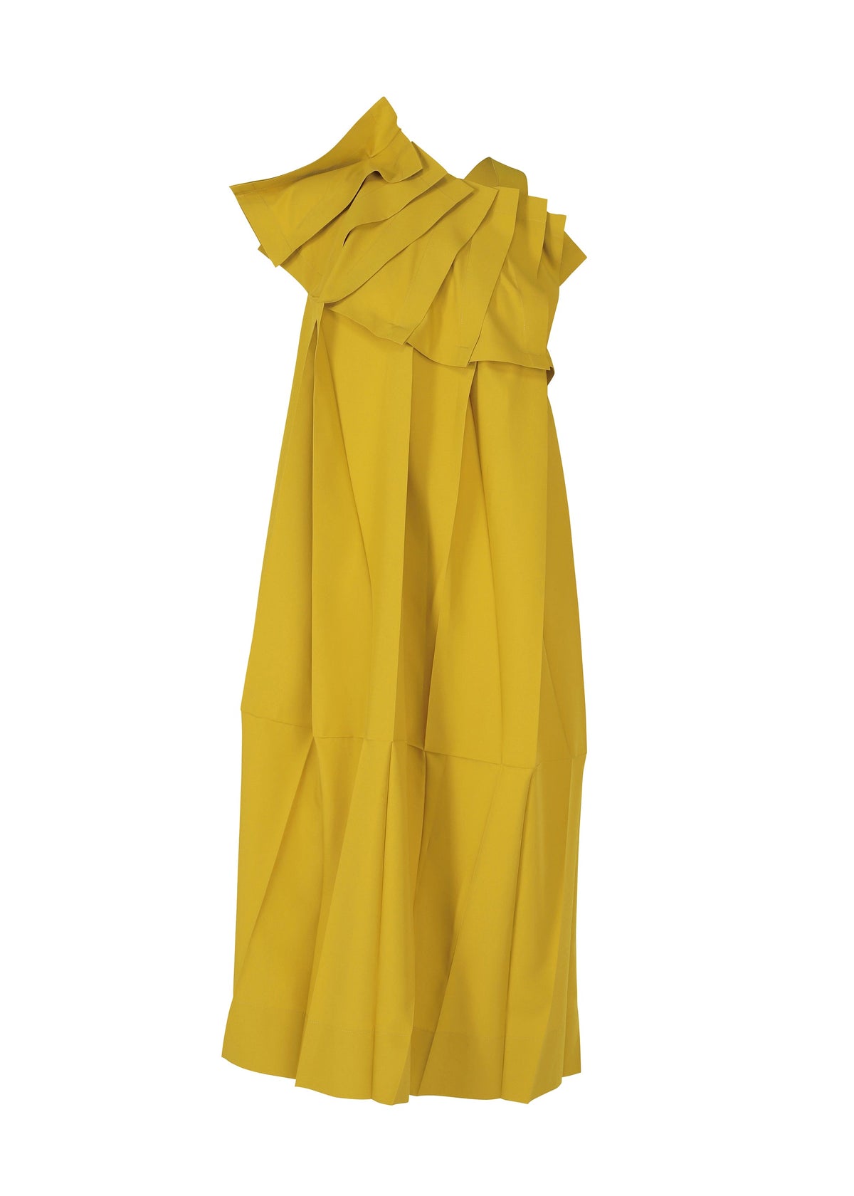 A detail shot of the 132 5. ISSEY MIYAKE NO.3 dress.
