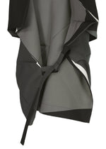 A detail shot of the 132 5. ISSEY MIYAKE POSITIONS shirt.