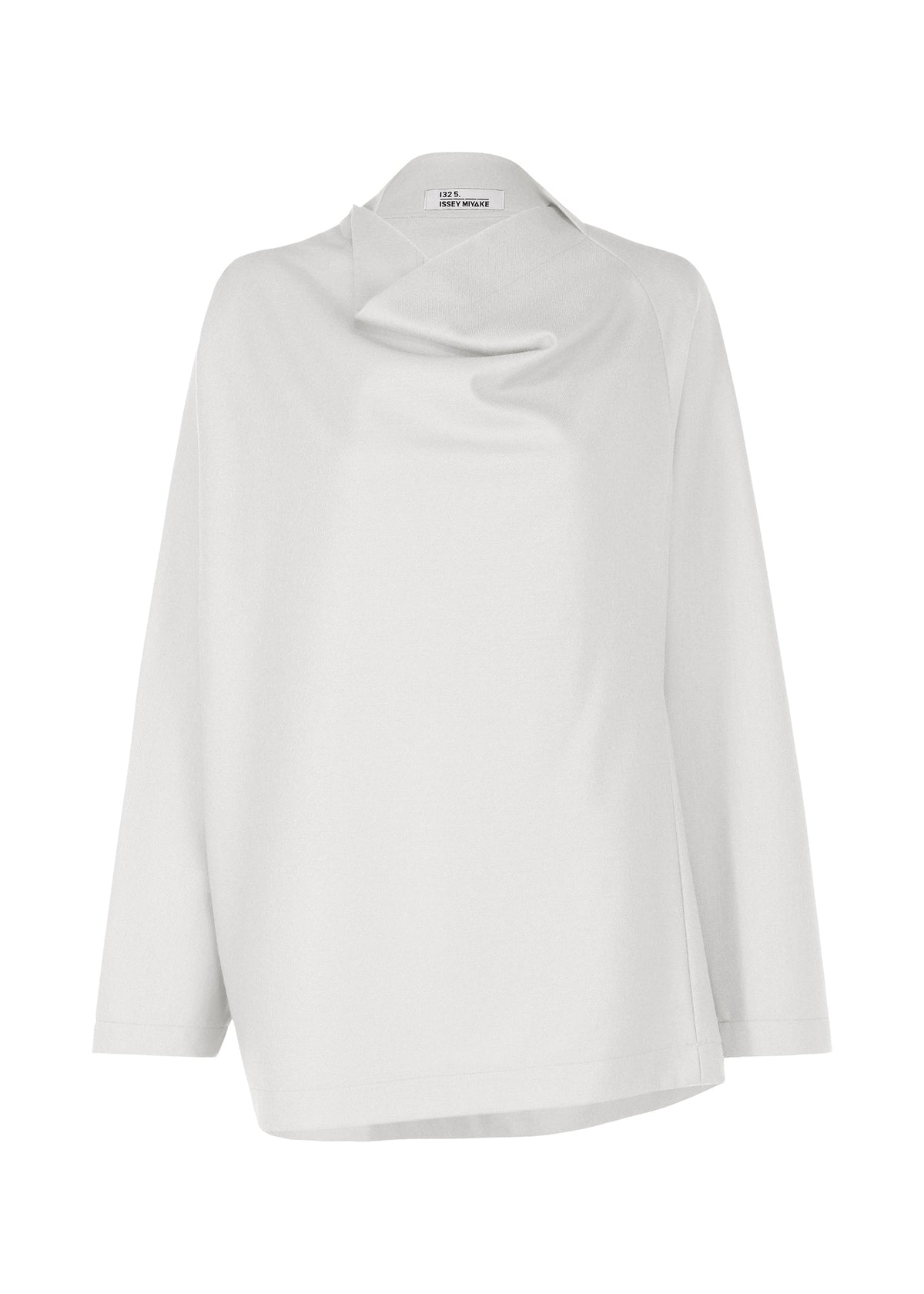 A product shot of the 132 5. ISSEY MIYAKE CLEANCUT WOOL clothing in pearl white (03).