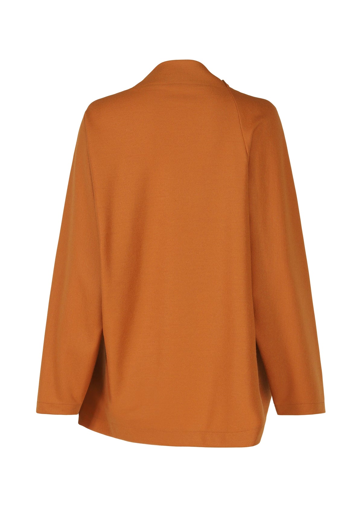 A detail shot of the 132 5. ISSEY MIYAKE CLEANCUT WOOL clothing.