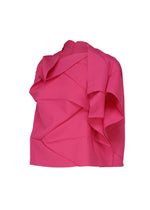 A detail shot of the 132 5. ISSEY MIYAKE NO.2 shirt.