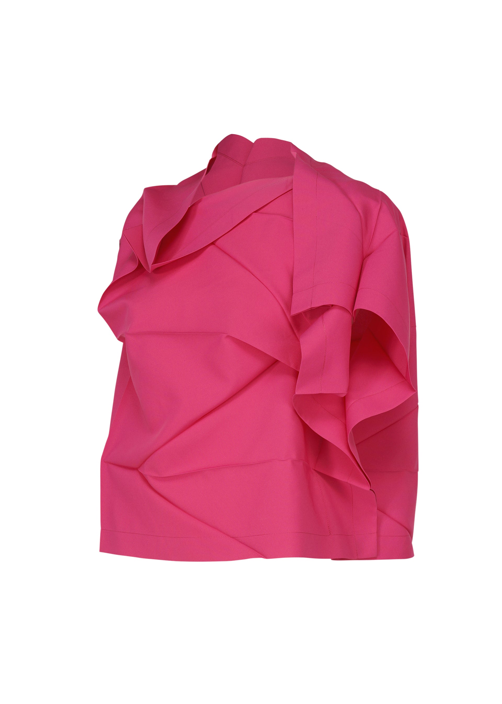 A detail shot of the 132 5. ISSEY MIYAKE NO.2 shirt.