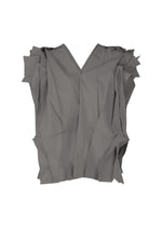 A product shot of the 132 5. ISSEY MIYAKE NO.3 shirt in dark grey (16).