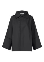 A product shot of the 132 5. ISSEY MIYAKE 132 5. FLAT 1 jacket in black (15).