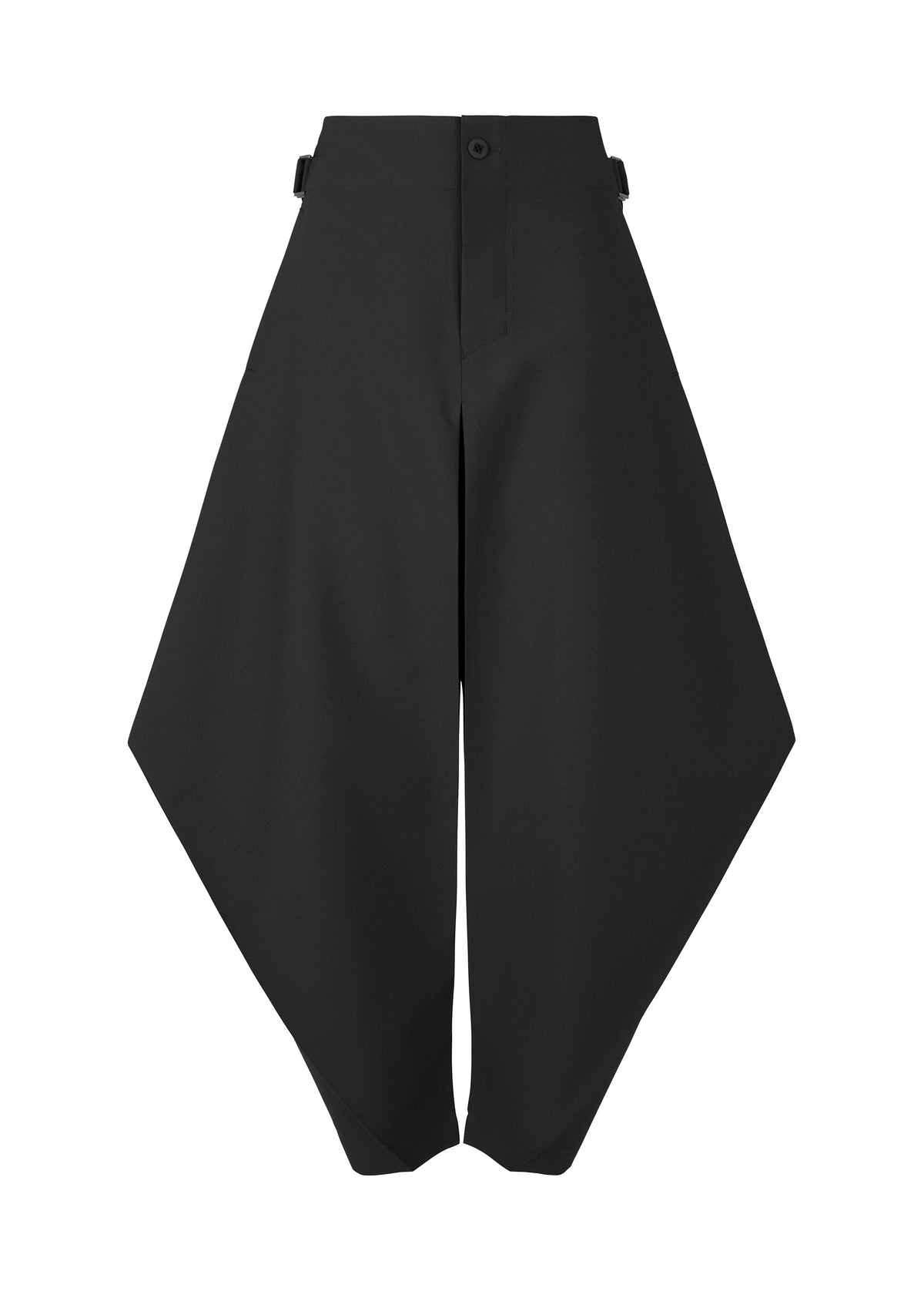 A product shot of the 132 5. ISSEY MIYAKE VERTEX BOTTOMS clothing in black (15).