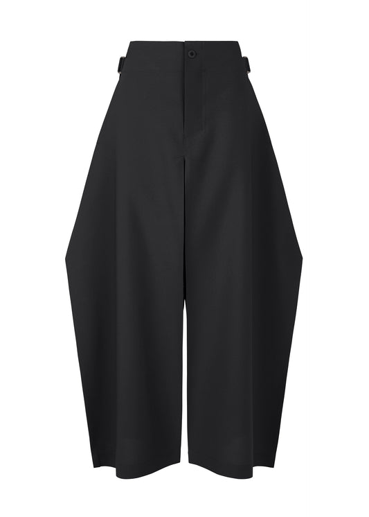 A product shot of the 132 5. ISSEY MIYAKE VERTEX BOTTOMS clothing in black (15).