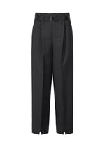 A product shot of the 132 5. ISSEY MIYAKE 132 5. FLAT 1 trousers in black (15).