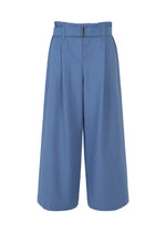 A product shot of the 132 5. ISSEY MIYAKE WASHI STRETCH trousers in blue (72).