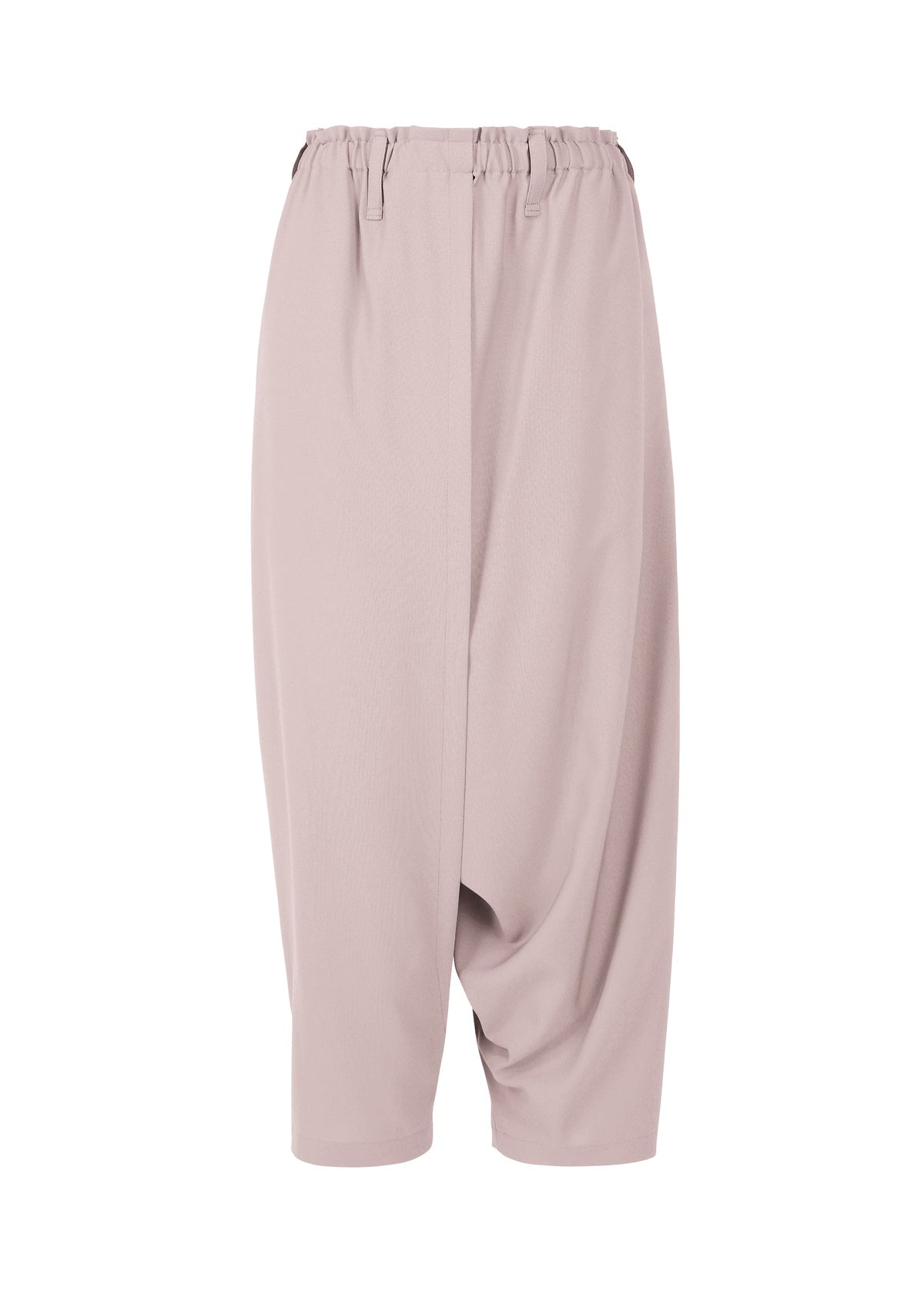 A product shot of the 132 5. ISSEY MIYAKE SEAMLESS trousers in misty rose (20).