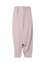 A product shot of the 132 5. ISSEY MIYAKE SEAMLESS trousers in misty rose (20).
