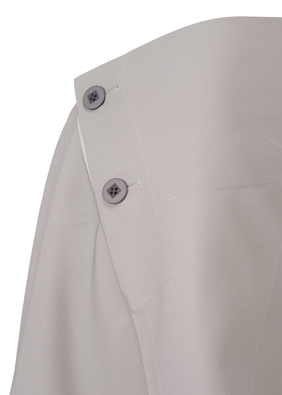 A detail shot of the 132 5. ISSEY MIYAKE NO.17 PRINT skirt.