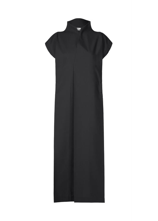 A product shot of the 132 5. ISSEY MIYAKE 132 5. FLAT 1 dress in black (15).