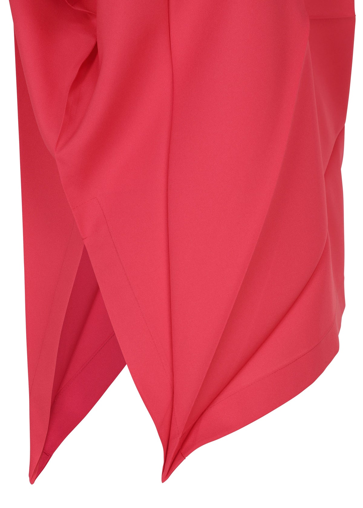 A detail shot of the 132 5. ISSEY MIYAKE RADIAL FOLD SHIRT top.