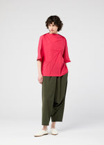 RADIAL FOLD SHIRT Top Black