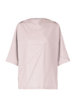 A product shot of the 132 5. ISSEY MIYAKE RADIAL FOLD SHIRT top in misty rose (20).
