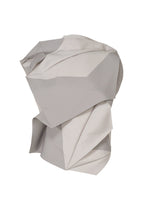 A product shot of the 132 5. ISSEY MIYAKE NO.17 PRINT shirt in grey (12).