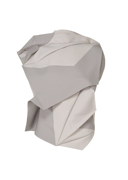 A product shot of the 132 5. ISSEY MIYAKE NO.17 PRINT shirt in grey (12).