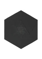 A detail shot of the 132 5. ISSEY MIYAKE NO.17 PRINT shirt.