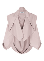 A product shot of the 132 5. ISSEY MIYAKE SEAMLESS cardigan in misty rose (20).