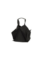 A product shot of the 132 5. ISSEY MIYAKE No.1-BG bag in black×luster.