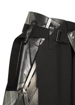 A detail shot of the 132 5. ISSEY MIYAKE F-BT trousers.