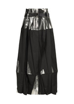 A detail shot of the 132 5. ISSEY MIYAKE No.3-1 trousers.