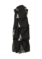 A detail shot of the 132 5. ISSEY MIYAKE No.1-1 dress.