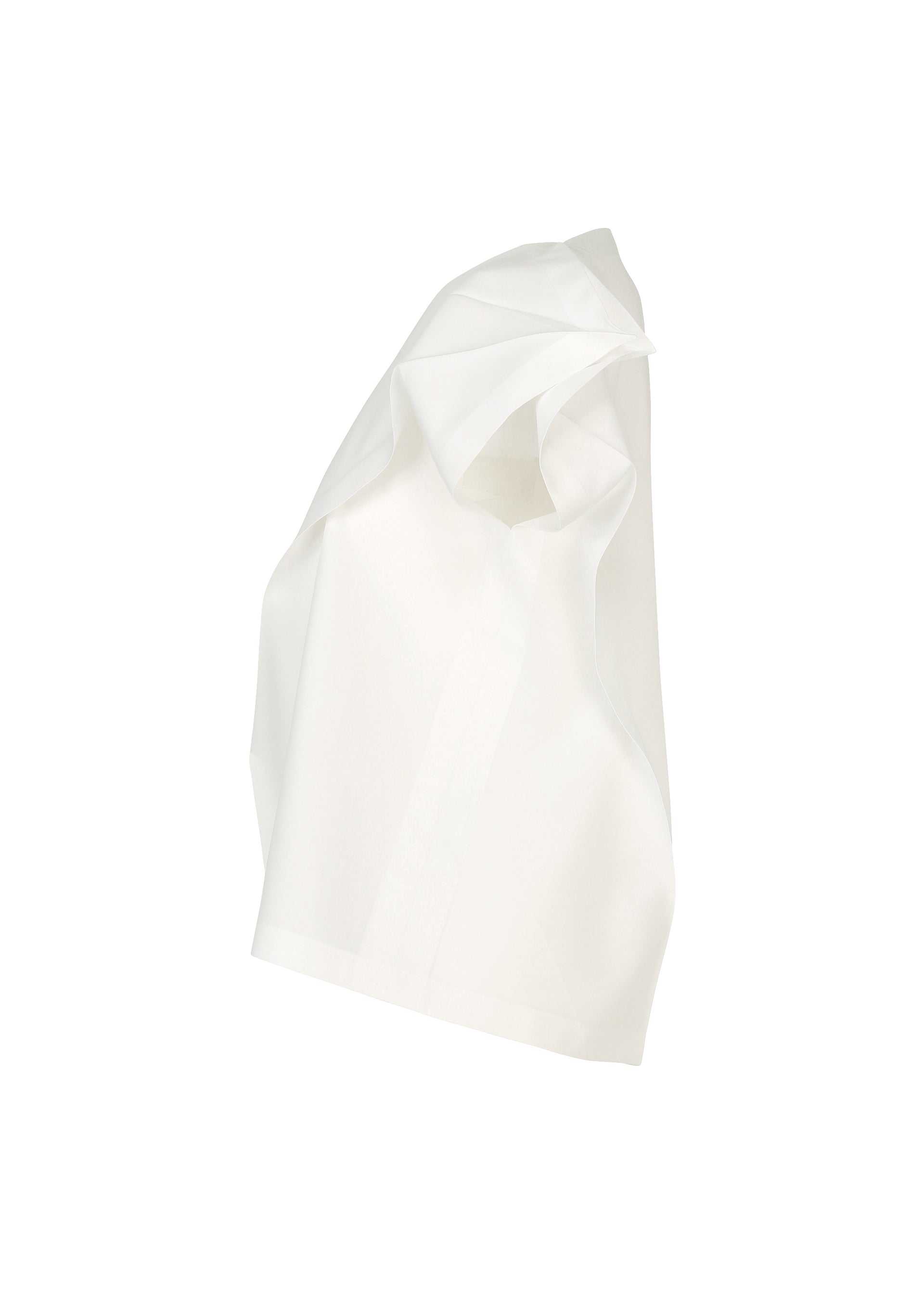A detail shot of the 132 5. ISSEY MIYAKE F-SH-1 shirt.