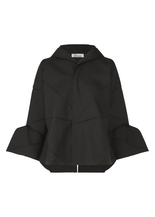 A product shot of the 132 5. ISSEY MIYAKE F-SH-1 shirt in black.