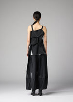 A model wears the 132 5. ISSEY MIYAKE No.1-1 shirt.