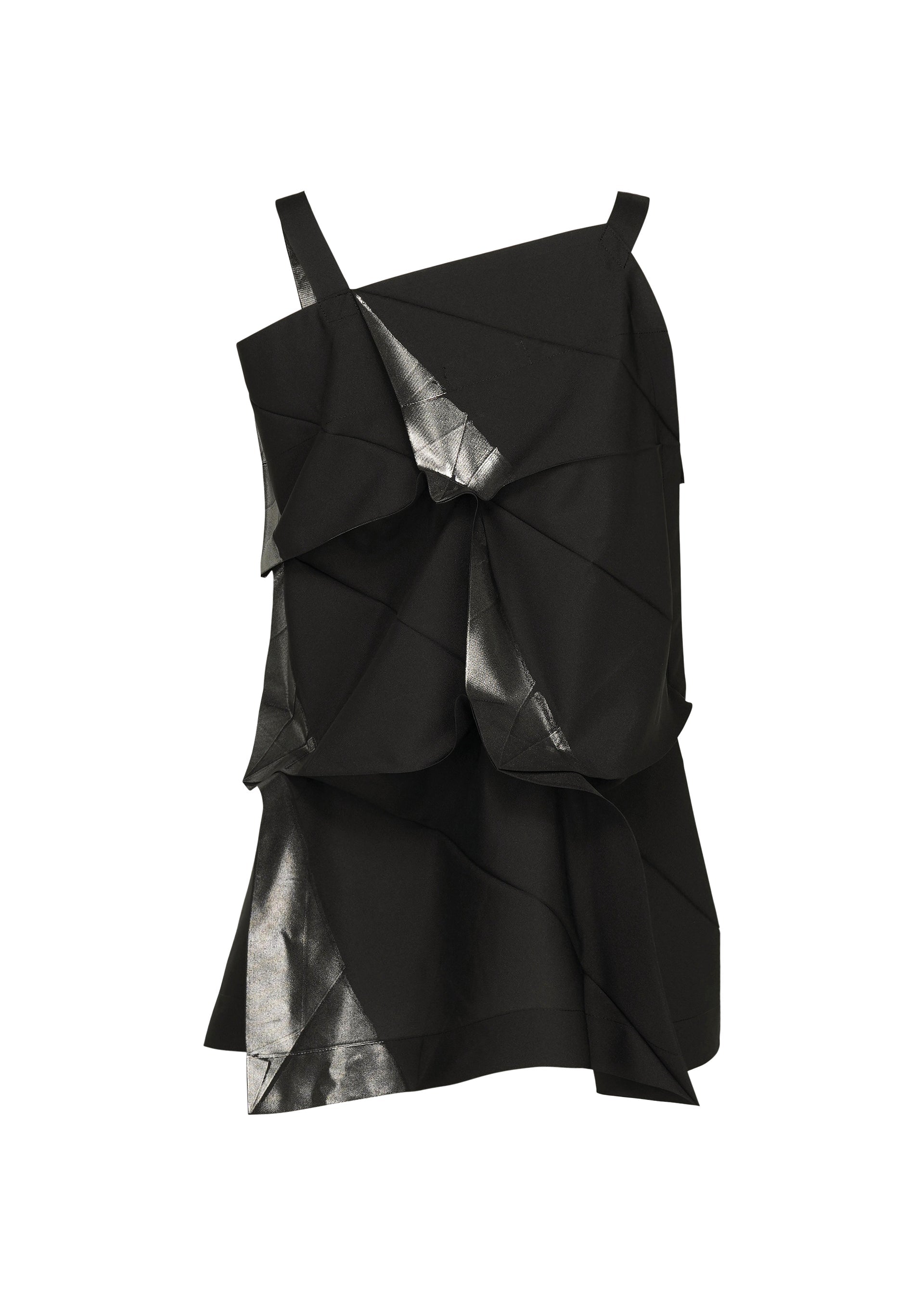 A detail shot of the 132 5. ISSEY MIYAKE No.1-1 shirt.