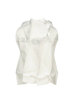 A detail shot of the 132 5. ISSEY MIYAKE No.10-1 shirt.