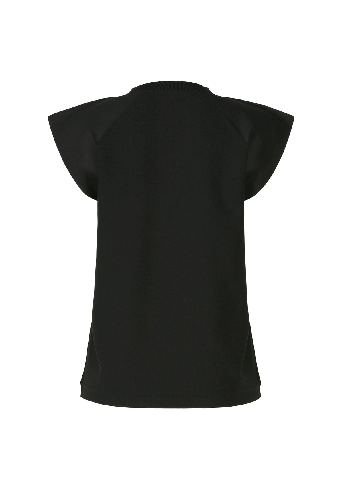 A detail shot of the 132 5. ISSEY MIYAKE F-KN top.