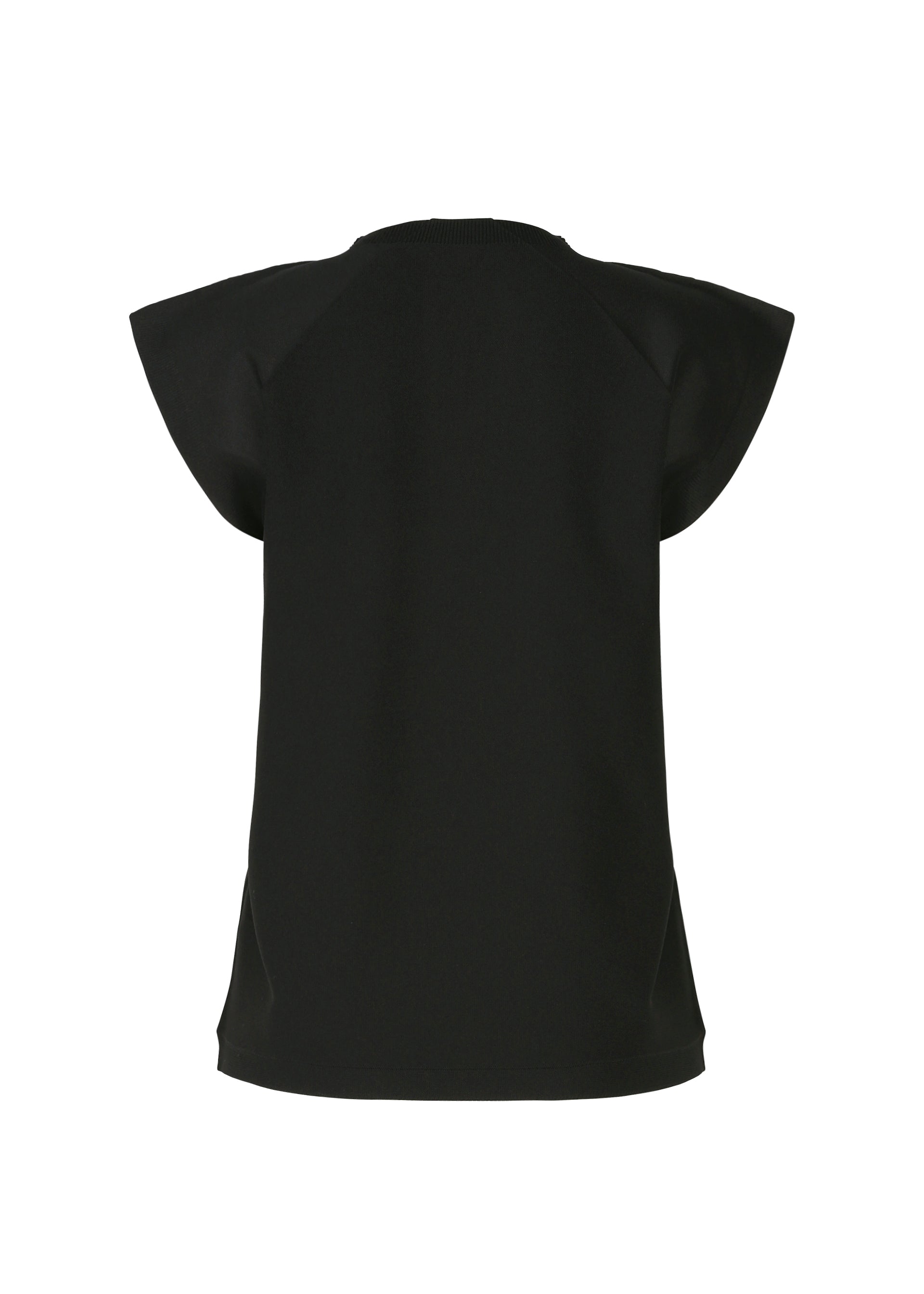 A detail shot of the 132 5. ISSEY MIYAKE F-KN top.