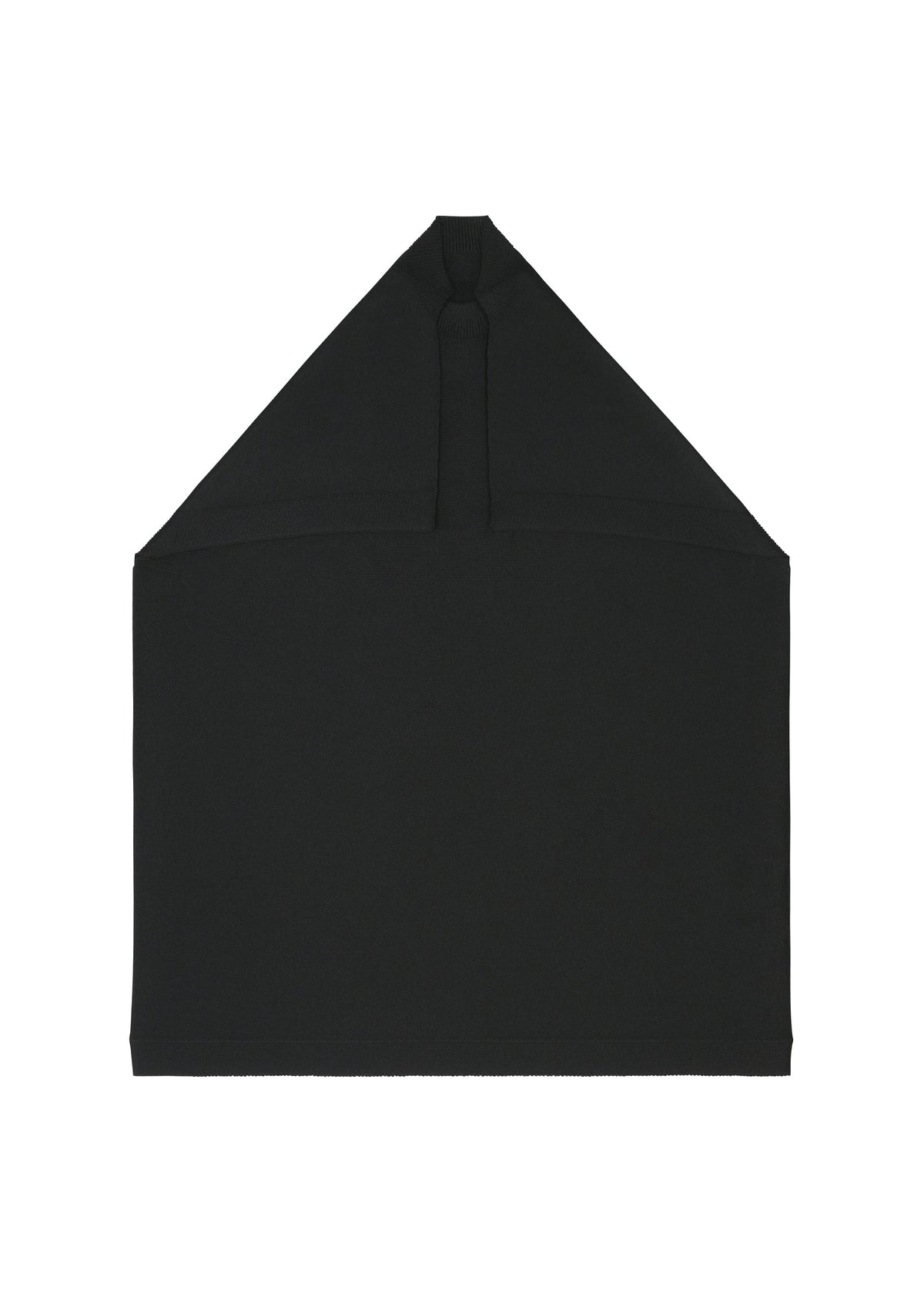 A detail shot of the 132 5. ISSEY MIYAKE F-KN top.