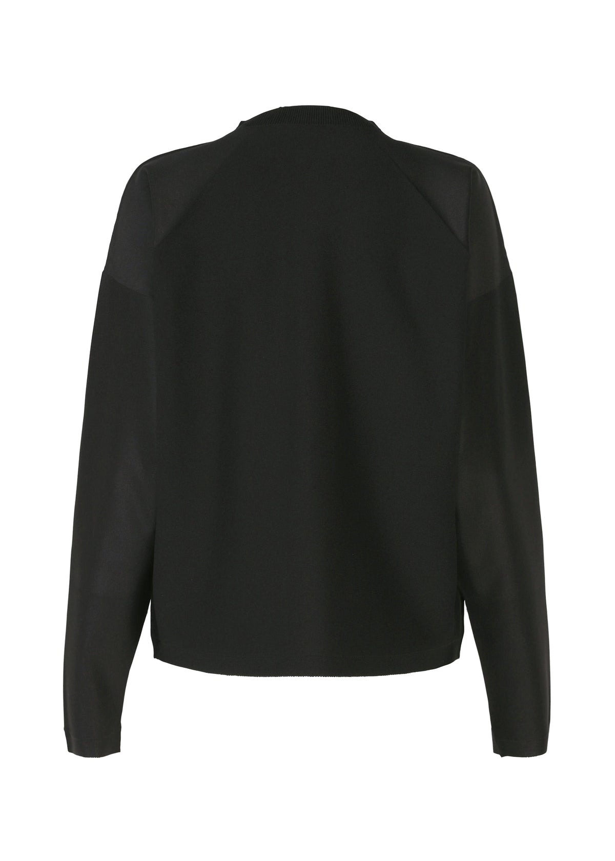 A detail shot of the 132 5. ISSEY MIYAKE F-KN top.