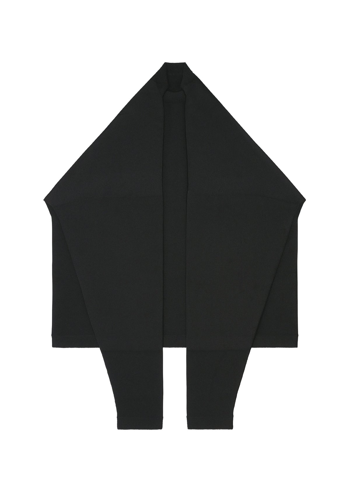 A detail shot of the 132 5. ISSEY MIYAKE F-KN top.