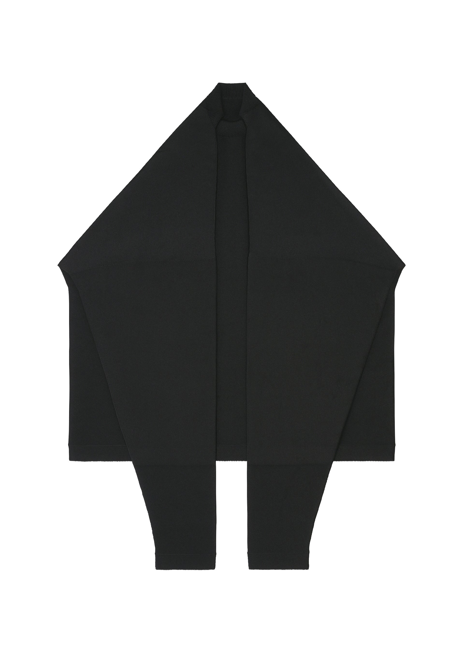 A detail shot of the 132 5. ISSEY MIYAKE F-KN top.