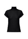 WOOLY PLEATS BK/WT-48 Top Black