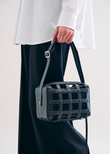 SPIRAL GRID-38 Bag Off White