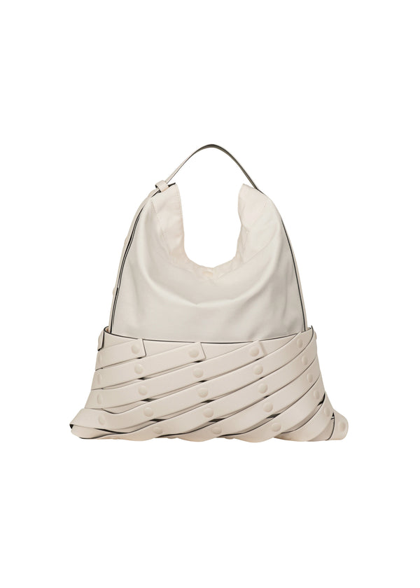 SPIRAL GRID-38 Bag Off White