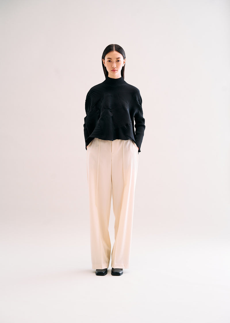 WOOL GABARDINE Trousers Black