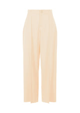 WOOL GABARDINE Trousers Off White