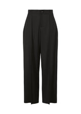 WOOL GABARDINE Trousers Black